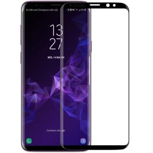 Ochranné Sklo Nillkin 3D DS+ MAX Samsung Galaxy S9 G960 celotvárové (full glue) - čierne (testované)