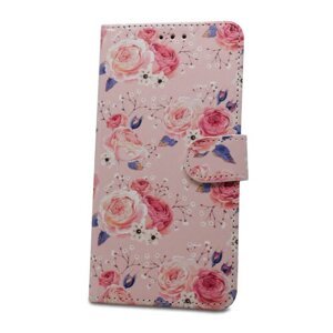 Puzdro Flower Book Huawei P20 Lite - kvety