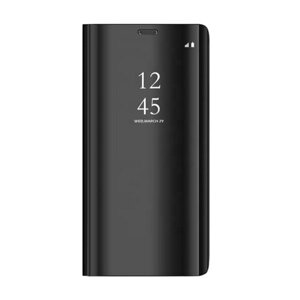 Smart Clear View case for Samsung Galaxy S22 Plus black
