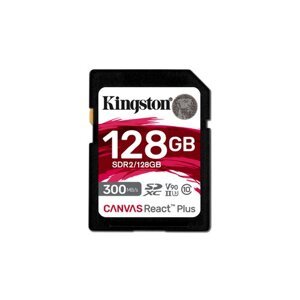 Kingston Canvas React Plus/SDHC/128GB/UHS-II U3 / Class 10