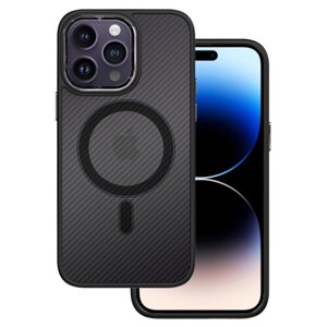 Puzdro Tel Protect Magsafe Carbon iPhone 11 Pro - čierne