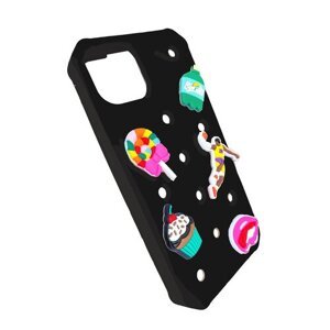 Puzdro Gadget Xiaomi Redmi 14C/Poco C75/Poco C75 + 5 doplnkov - čierne