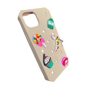 Puzdro Gadget Samsung Galaxy A15 + 5 doplnkov - broskyňové