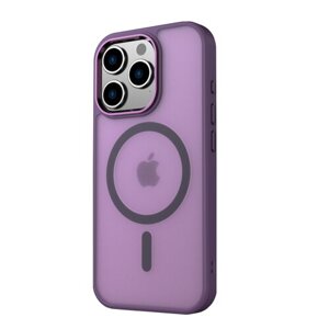 Puzdro Swissten Magsafe Flex Pro iPhone 16 - fialové