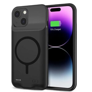 Puzdro Tech-Protect Powerbank iPhone 15, 7000 mAh - čierne