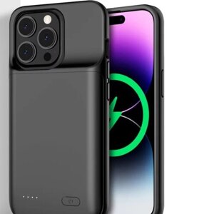 Puzdro Tech-Protect Powerbank iPhone 14/14 Pro, 4800 mAh - čierne