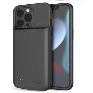 Puzdro Tech-Protect Powerbank iPhone 13/13 Pro, 4800 mAh - čierne