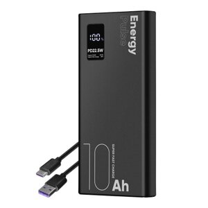 OBAL:ME EnergyPulse Powerbanka 10000mAh 22.5W Black (Pošk. Balení)