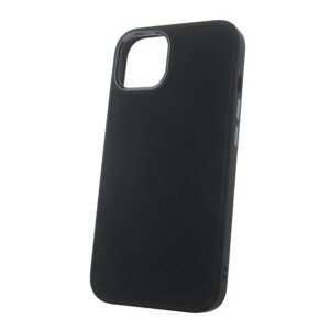 Puzdro Satin iPhone 16 - čierne