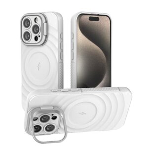 Puzdro Rabbit TPU iPhone 15 - šedé