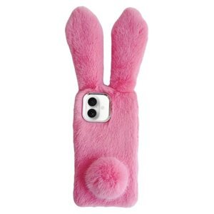 Puzdro Rabbit TPU iPhone 16 - ružové