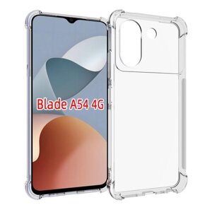 Puzdro Shockproof TPU ZTE Blade A54 - transparentné