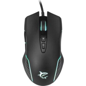 White Shark Herná myš AZARAH RGB - čierna