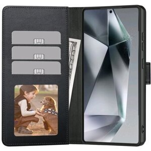 Puzdro Tech-Protect Wallet Book Motorola Moto G15/G15 Power - čierne
