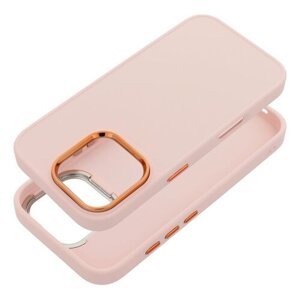 Puzdro Frame TPU iPhone 16e (SE 4 2025) - ružové