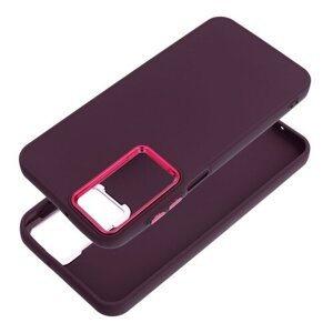 Puzdro Frame TPU Xiaomi Redmi Note 14 Pro 4G - fialové