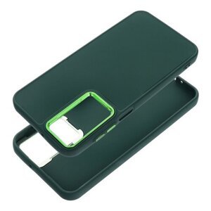 Puzdro Frame TPU Xiaomi Redmi Note 14 Pro 4G - zelené