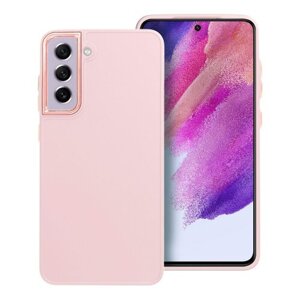 Puzdro Frame TPU Samsung Galaxy S21 FE - ružové