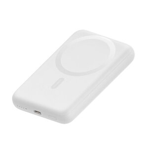 mobilNET bezdrôtová Powerbank 10000 mAh C1030, biela (podporuje MagSafe)
