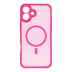 FULL MATTE MAG COVER case compatible with MagSafe for IPHONE 14 Pro pink