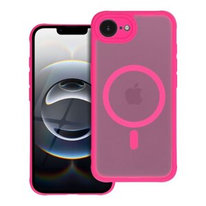 FULL MATTE MAG COVER case compatible with MagSafe for IPHONE 16E (SE 4 2025) pink