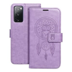 Puzdro Mezzo Book Xiaomi Redmi Note 11 Pro/11 Pro 5G, vzor dreamcatcher - fialové