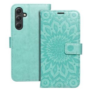Puzdro Mezzo Book Samsung Galaxy A54 5G, vzor mandala - zelené