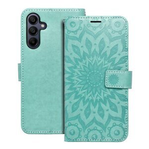 Puzdro Mezzo Book Samsung Galaxy A15 4G/A15 5G, vzor mandala - zelené