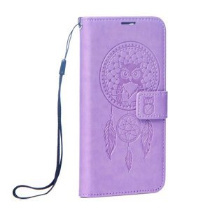 Puzdro Mezzo Book Xiaomi Redmi Note 13 Pro 5G, vzor dreamcatcher - fialové