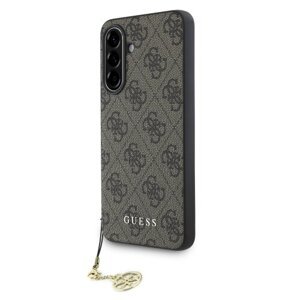 Puzdro Guess 4G Charm Samsung Galaxy A56 - hnedé