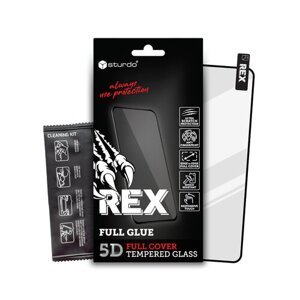 Ochranné sklo Sturdo Rex Google Pixel 9a, celotvárové - čierne