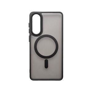 Sturdo plastové puzdro Samsung Galaxy S25 Edge, čierne (Magsafe)