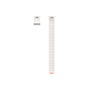 ET-SVL30SWE Samsung Galaxy Watch 4/5/6/7 Textilní Řemínek 20mm S/M Pink/White