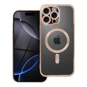 ELECTRO MAG COVER case compatible with MagSafe for IPHONE 16 Pro Max brown