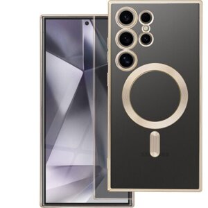 Puzdro Magsafe Shine Samsung Galaxy A54 - zlaté