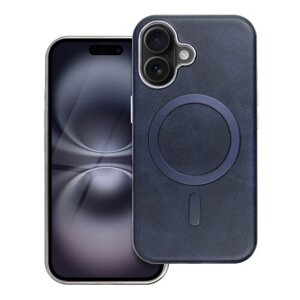 Puzdro Gentleman Magsafe iPhone 11 - tmavo-modré