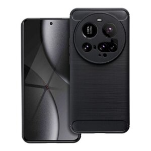 Puzdro Carbon Lux TPU Xiaomi 15 Ultra - čierne