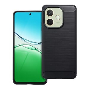 Puzdro Carbon Lux TPU Oppo A5 Pro 5G - čierne