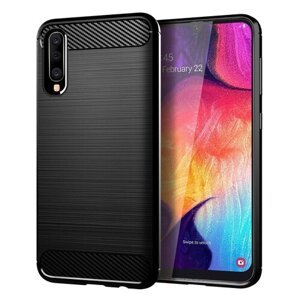 Puzdro Carbon Lux TPU Samsung Galaxy A50/A50s/A30s - čierne