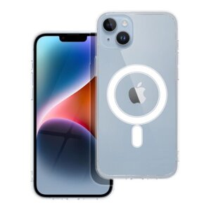 CLEAR MAG COVER case compatible with MagSafe for IPHONE 14 Plus transparent