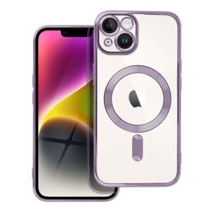 ELECTRO MAG COVER case compatible with MagSafe for IPHONE 14 deep purple