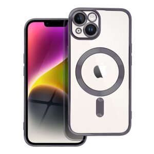 Puzdro Magsafe Shine iPhone 14 - čierne