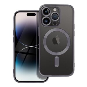 Puzdro Magsafe Shine iPhone 14 Pro - čierne