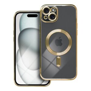 ELECTRO MAG COVER case compatible with MagSafe for IPHONE 15 Plus gold