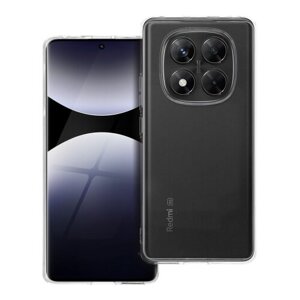 Puzdro NoName TPU Xiaomi Redmi Note 14 Pro 4G, 2mm - transparentné