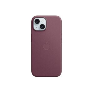 MT3E3ZM/A Apple FineWoven Kryt vč. MagSafe pro iPhone 15 Mulberry (Pošk. Balení)