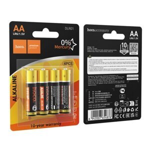 Alkalické batérie HOCO (AA) 4ks